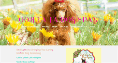 Desktop Screenshot of oohlaladogspaw.com